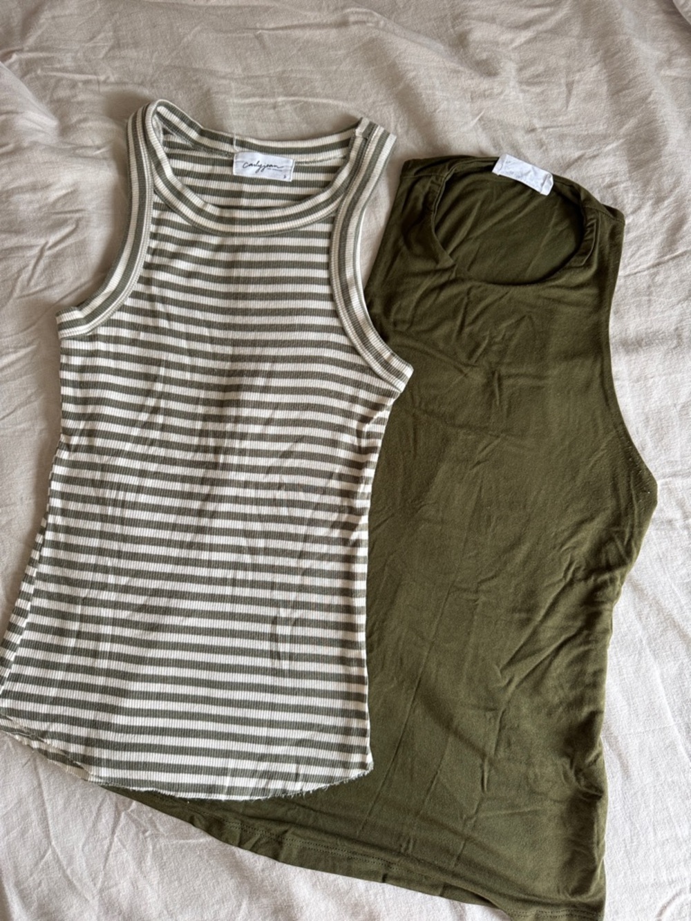 Carly Jean Kit tank & Eden tank
